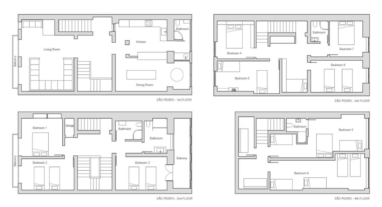 Sao Pedro 30 Guests Apartment Lissabon Exterior foto